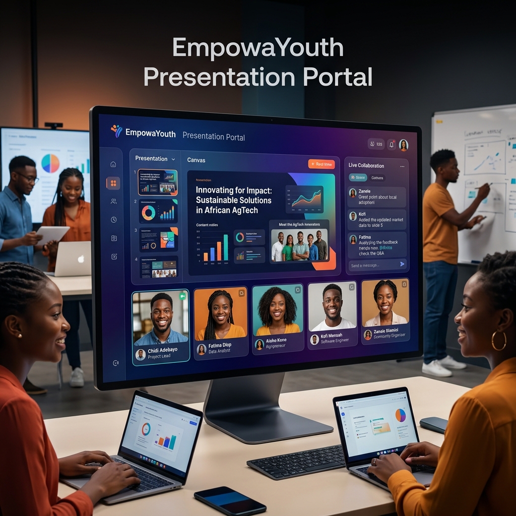 EmpowaYouth — Presentation Platform project by NWhite Systems
